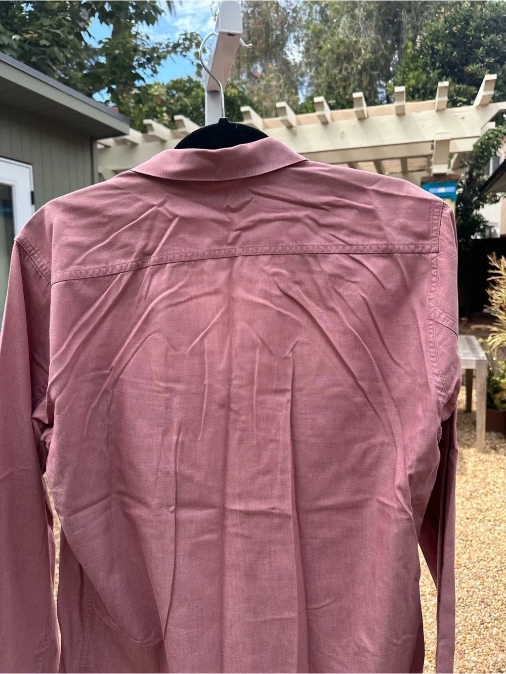 Theory Men's Lightweight Utility Shirt Jacket - Dusty Rose